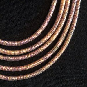 Amrita Singh | 5 Strand Lurex Necklace ♥️